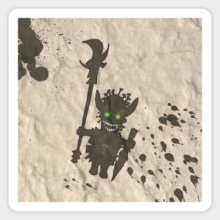 Shuriki Utundu from "Tower Of Terror" Sticker